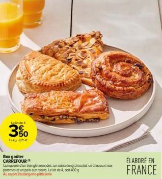 goûter Carrefour