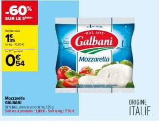 mozzarella Galbani