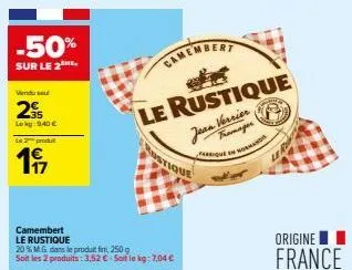 camembert le rustique