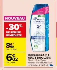 soldes head & shoulders