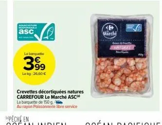 crevettes carrefour