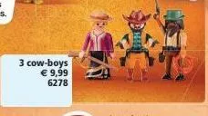 3 cow-boys  € 9,99 6278 