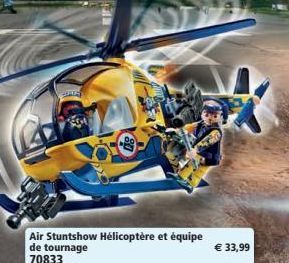 Air Stuntshow Hélicoptère et équipe de tournage  70833  € 33,99 