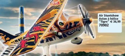 WWW  Air Stuntshow Avion à hélice "Tigre" € 36,99 70902 