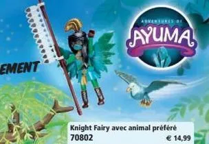 adventures re  ayuma  knight fairy avec animal préféré 70802  € 14,99 