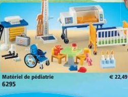 Matériel de pédiatrie 6295  € 22,49 
