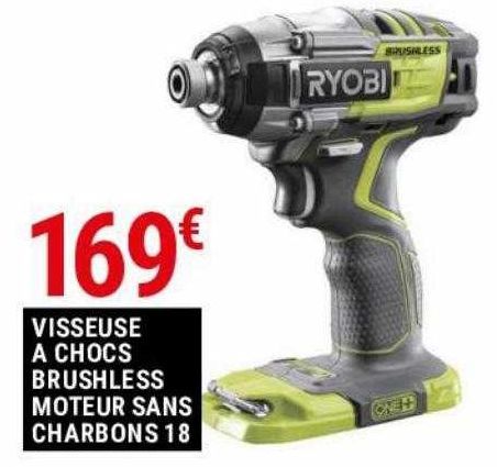 VISSEUSE A CHOCS BRUSHLESS MOTEUR SANS CHARBONS 18