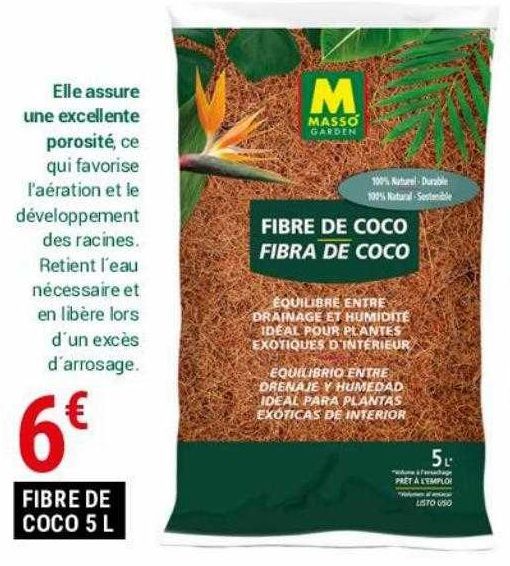 fibre de coco 5L