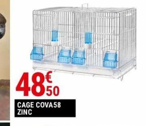 cage cova58 zinc