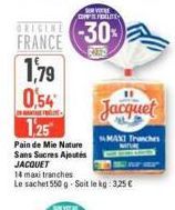 pain de mie Jacquet