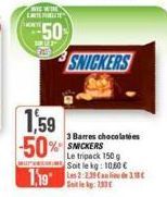 barres Snickers
