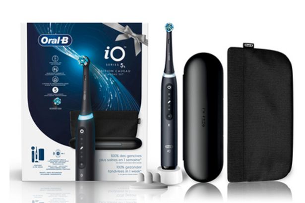 ORAL B IO5 BLACK EDITION CADEAU