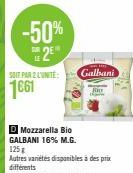 mozzarella Galbani