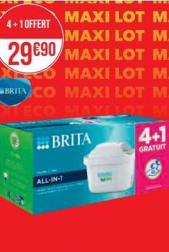 105  BRITA  ALL-IN-1  1000  4+1  GRATUIT 