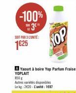 yaourt à boire Yop