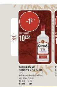 gin gibson's