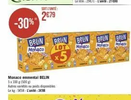 emmental belin