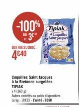 coquilles Saint-Jacques Tipiak