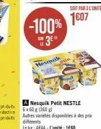 promos nesquik