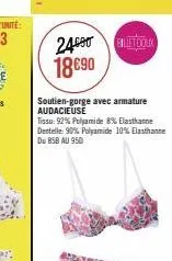 soutien-gorge avec armature 