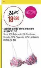 soutien-gorge avec armature 