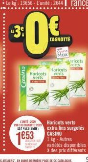 haricots verts far