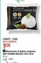 mozzarella 