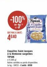 coquilles Saint-Jacques Tipiak