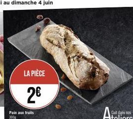 LA PIÈCE  2€ 