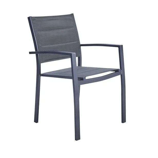 fauteuil de jardin naterial orion beta en aluminium