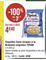 coquilles Saint-Jacques Tipiak