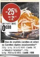 carottes râpées 