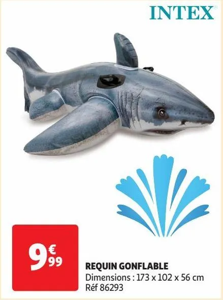 requin gonflable