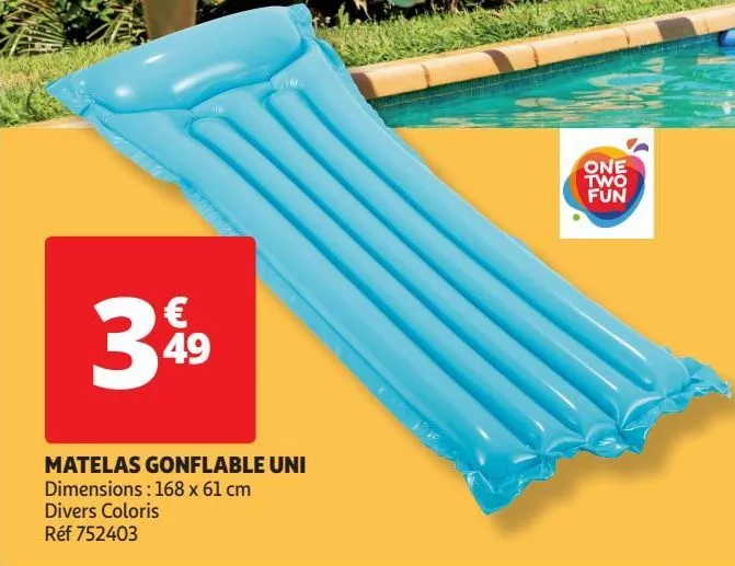 matelas gonflable uni