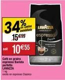 Café en grains lavazza offre à 10,55€ sur Migros France