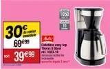 Cafetières offre à 39,99€ sur Migros France
