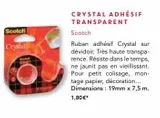 Ruban adhésif scotch offre sur Mag Presse
