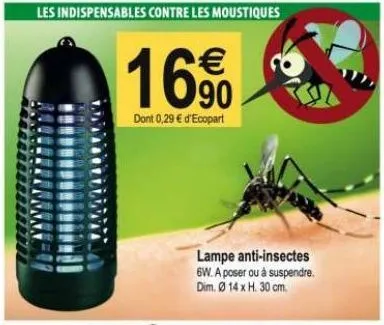 lampe anti-insectes 