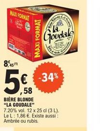 bière blonde 