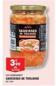 saucisses Les Légendaires