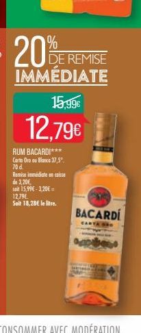 soldes Bacardi