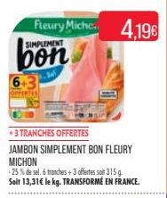 jambon Fleury Michon