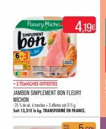 jambon Fleury Michon