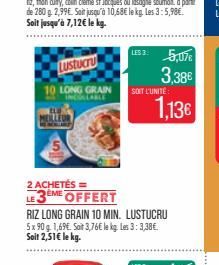 riz long grain Lustucru