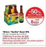 GALLIA  -50%  SUR LE ARTICLE IMMEDIATEMENT  2  8€63 
