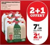 EAU MINERALE NATURELLE VITTEL offre à 3,55€ sur Super U