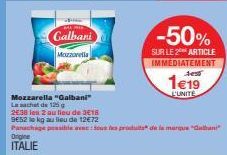 mozzarella Galbani