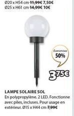 Lampe solaire 