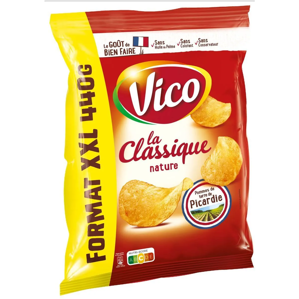 chips classique  format xxl vico