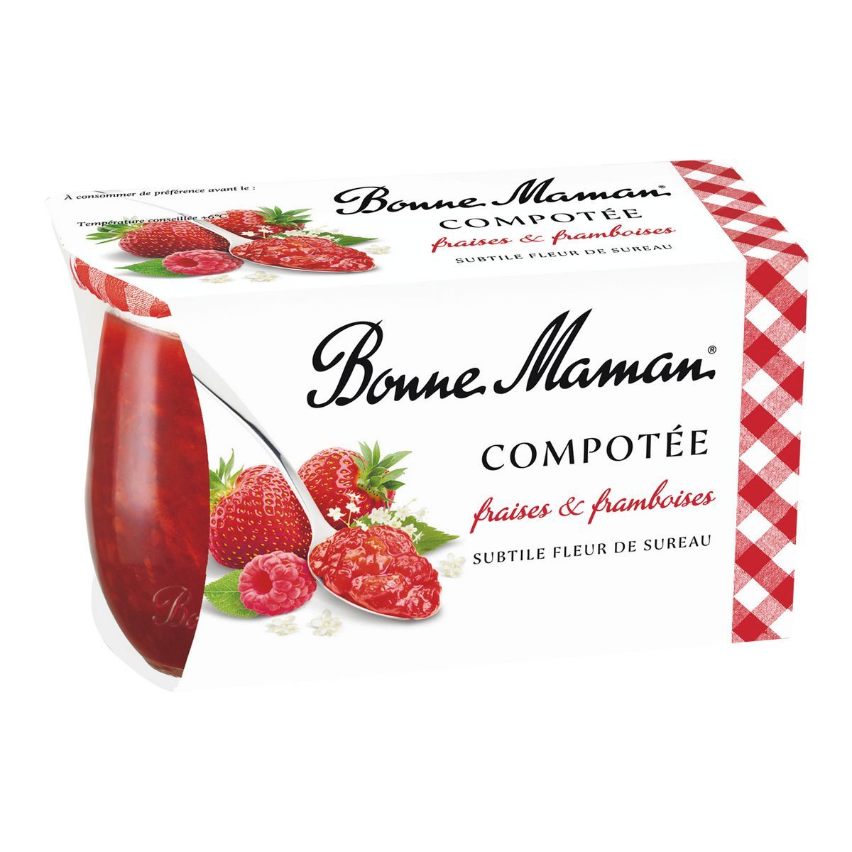 COMPOTÉE DE  FRUITS BONNE  MAMAN